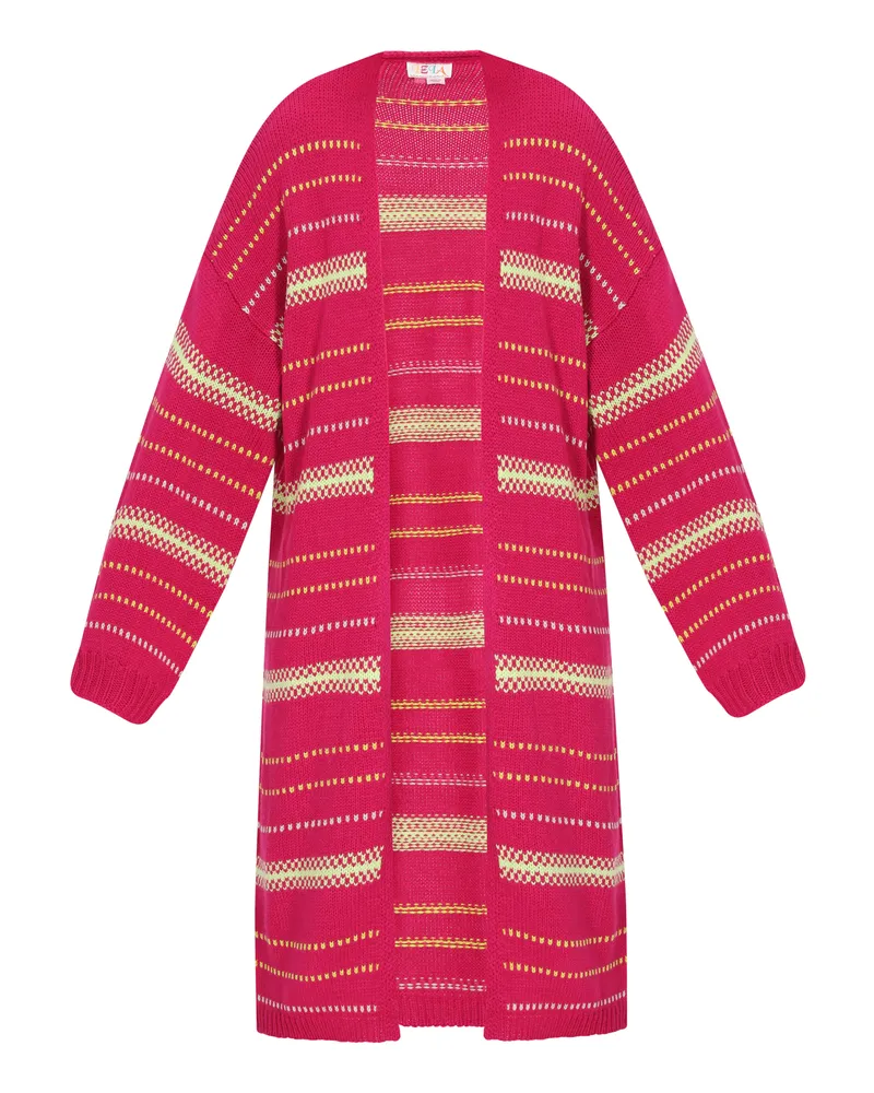 IZIA Strickjacke - Fuchsia Fuchsia