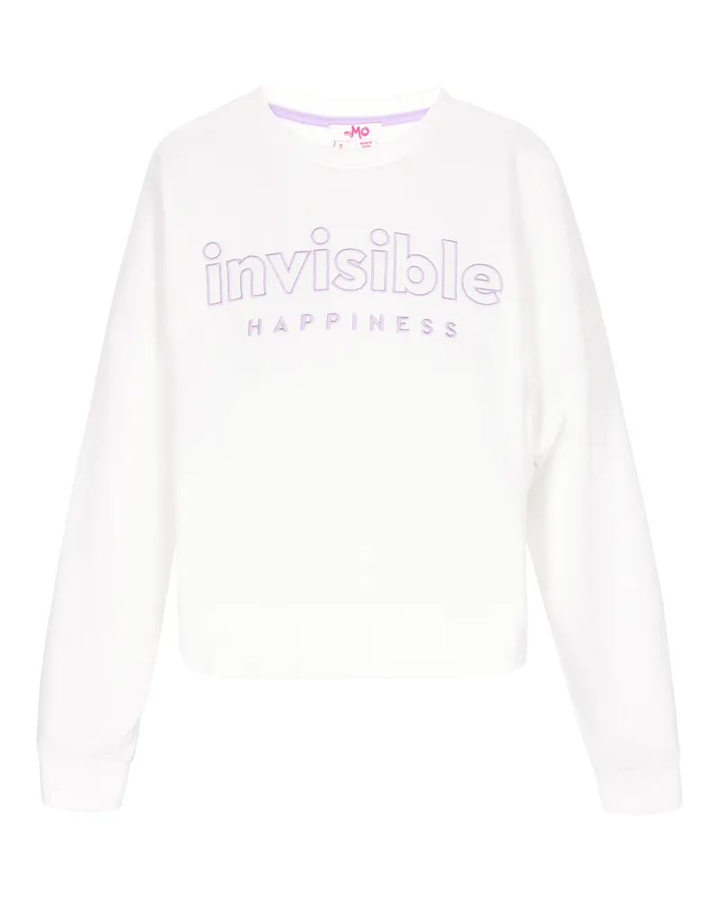 My Mo Sweatshirt Frauen Weiß Weiß