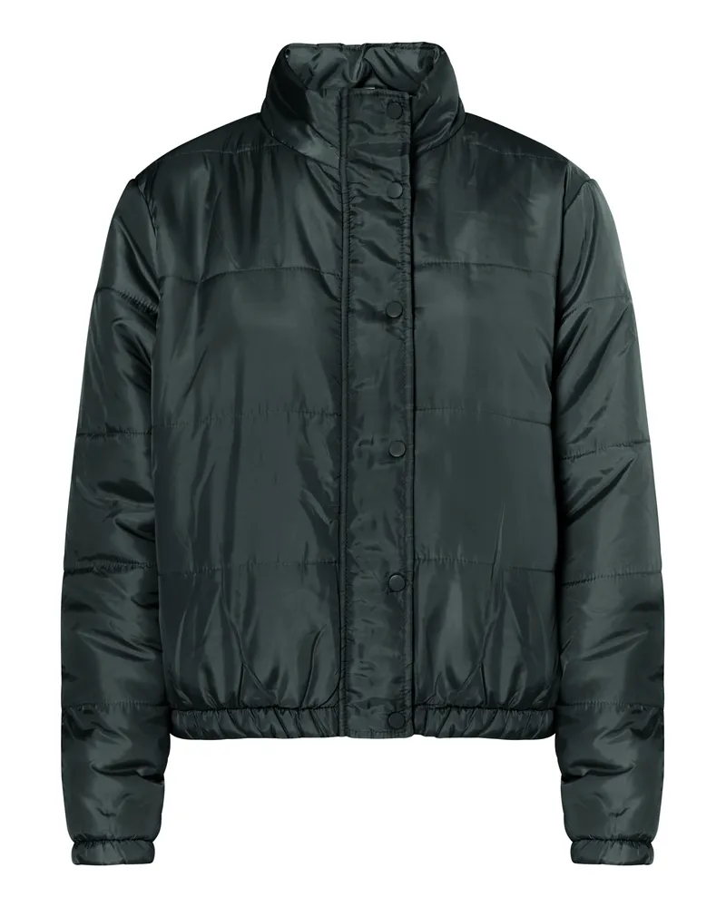 My Mo Leicht wattierte Blousonjacke Damen Holzkohle Dunkelgrau