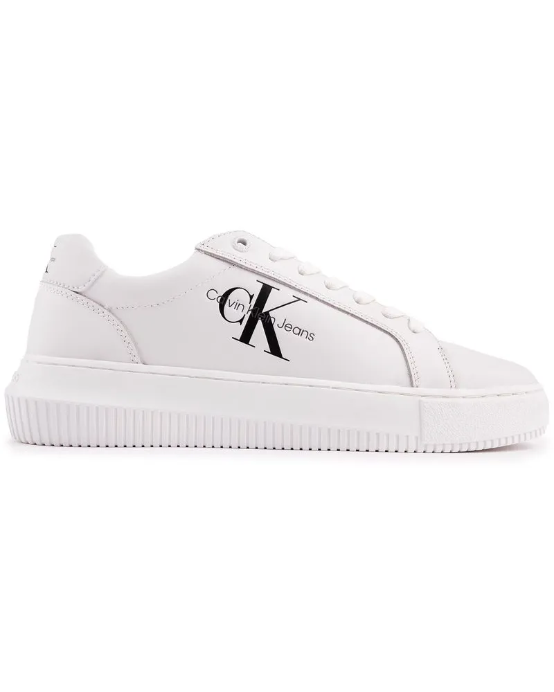 Calvin Klein Chunky Cupsole Sneakers Weiß