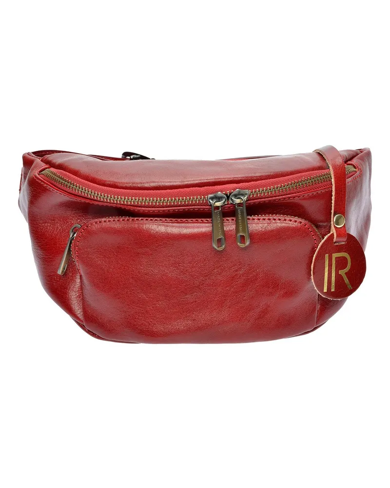 Isabella Rhea Rot Rindsledertasche Rot