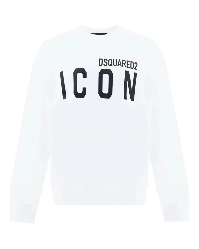 Dsquared2 Cool" Sweatshirt für Herren/Damen Unisex, Logo (Weiß/Schwarz Weiß