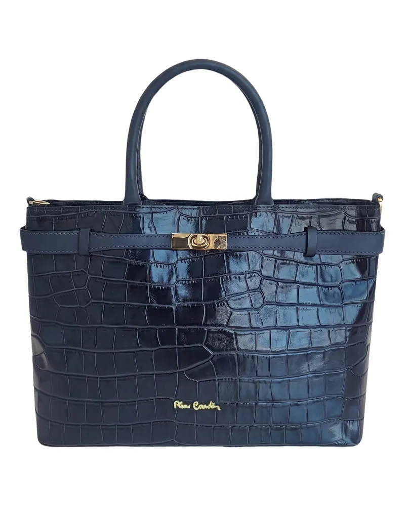Pierre Cardin Handtasche für Damen - Dunkelblau Dunkelblau