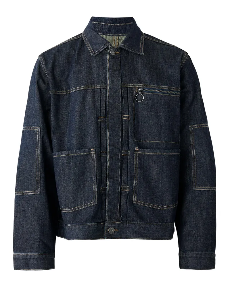 The Ragged Priest Control" Jeansjacke für Herren, leger (Blau Blau