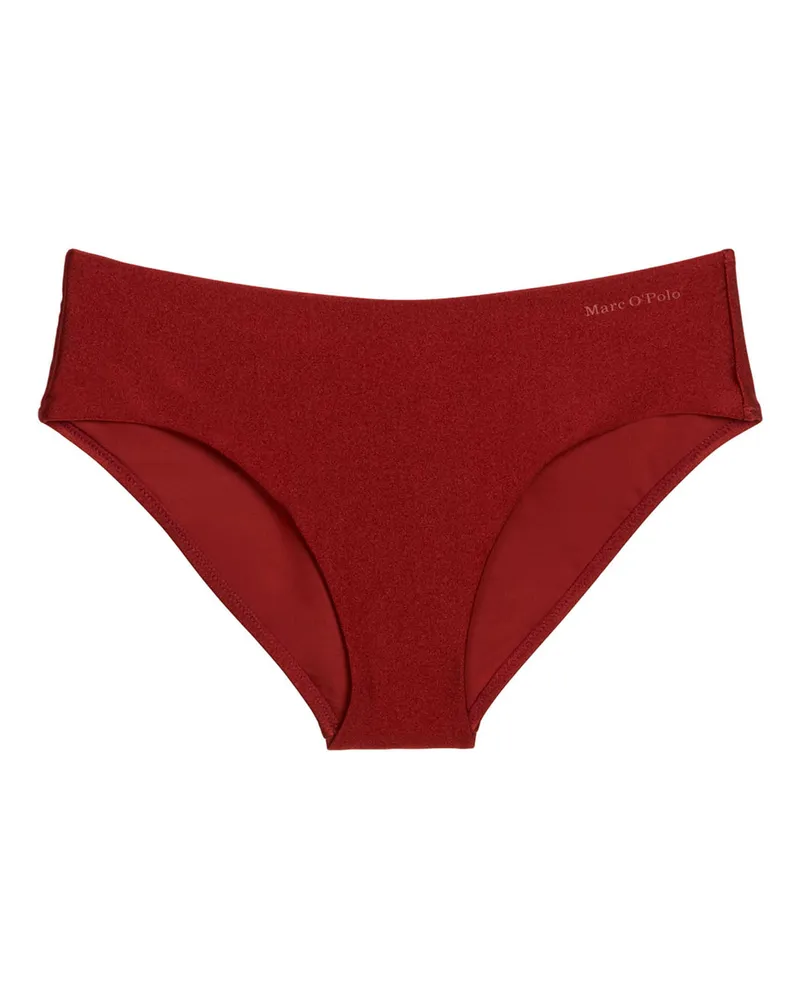 Marc O'Polo Marc O'Polo Damen Bikini-Hose ShinyBikini Slip, Bikini Unterteil, Bikinihose Bordeaux