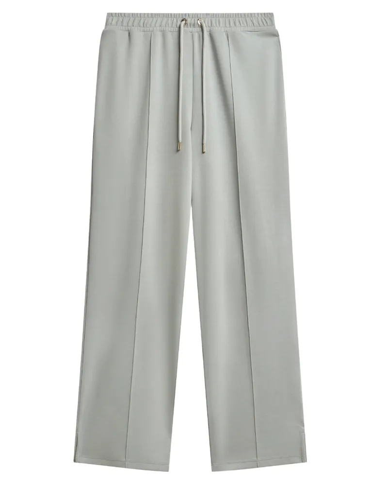 Ted Baker Nowell Cupro Jogginghose Mit Geteiltem Saum, Hellgrün Silber