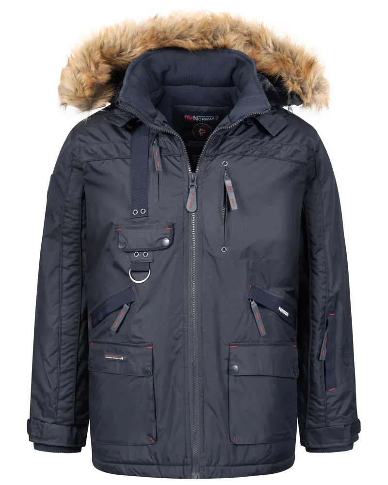 Geographical Norway Winterjacke Navy Marineblau