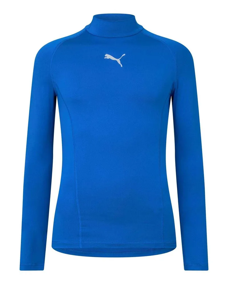 Puma Liga" T-Shirt für Herren, Thermisches Material, Anliegende Passform (Leuchtend Blau Blau