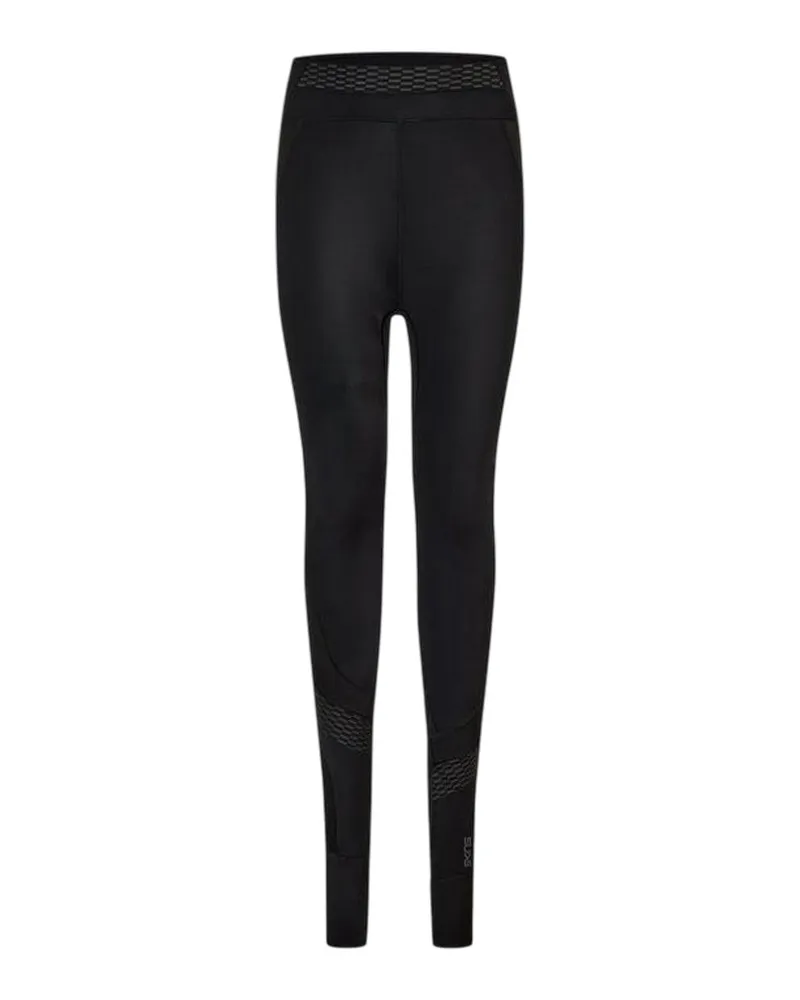 Skins Leggings für Damen (Schwarz Schwarz
