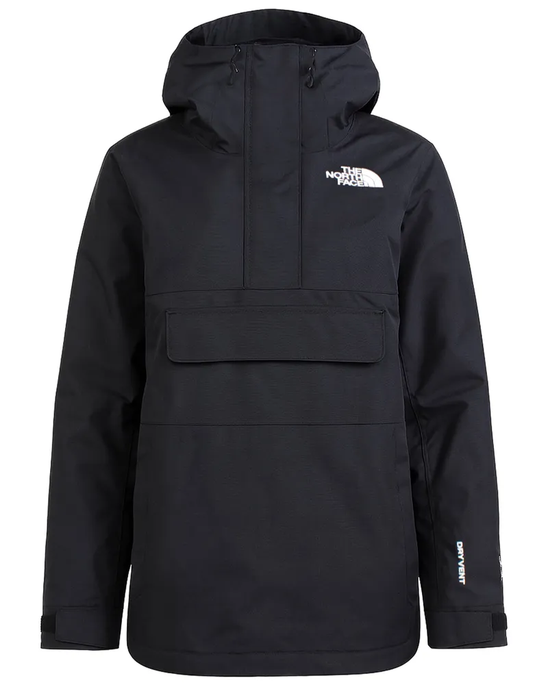 The North Face Driftview Damen Schwarze Anorak-Jacke Schwarz