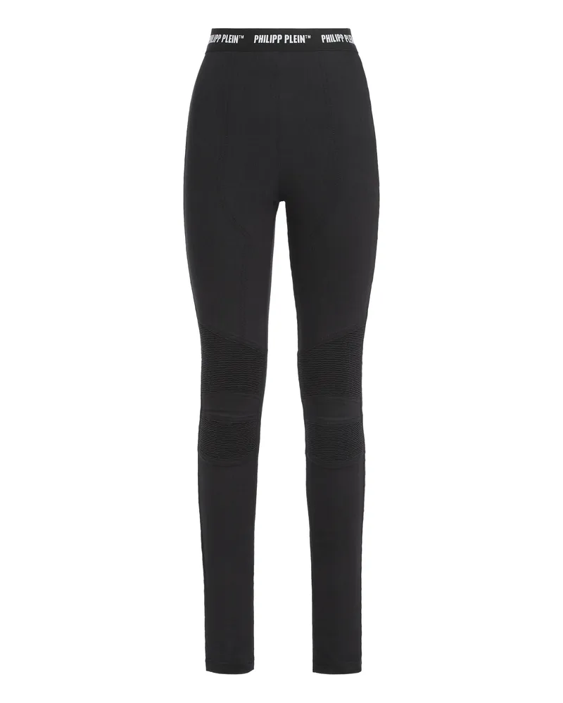 Philipp Plein Jeggings Schwarz
