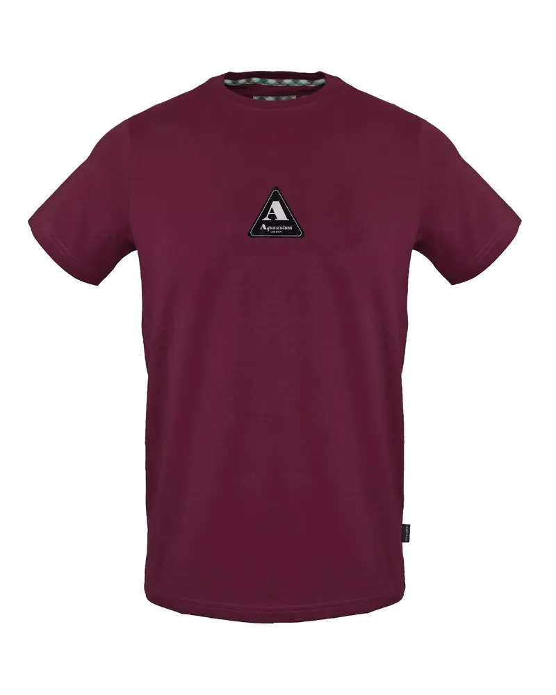 Aquascutum T-Shirt für Herren (Rot Rot