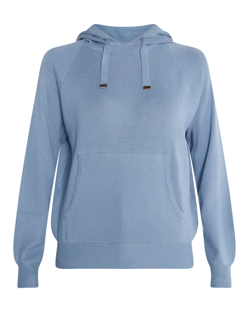 Usha Strickhoodie Damen Denimblau Dunkelblau