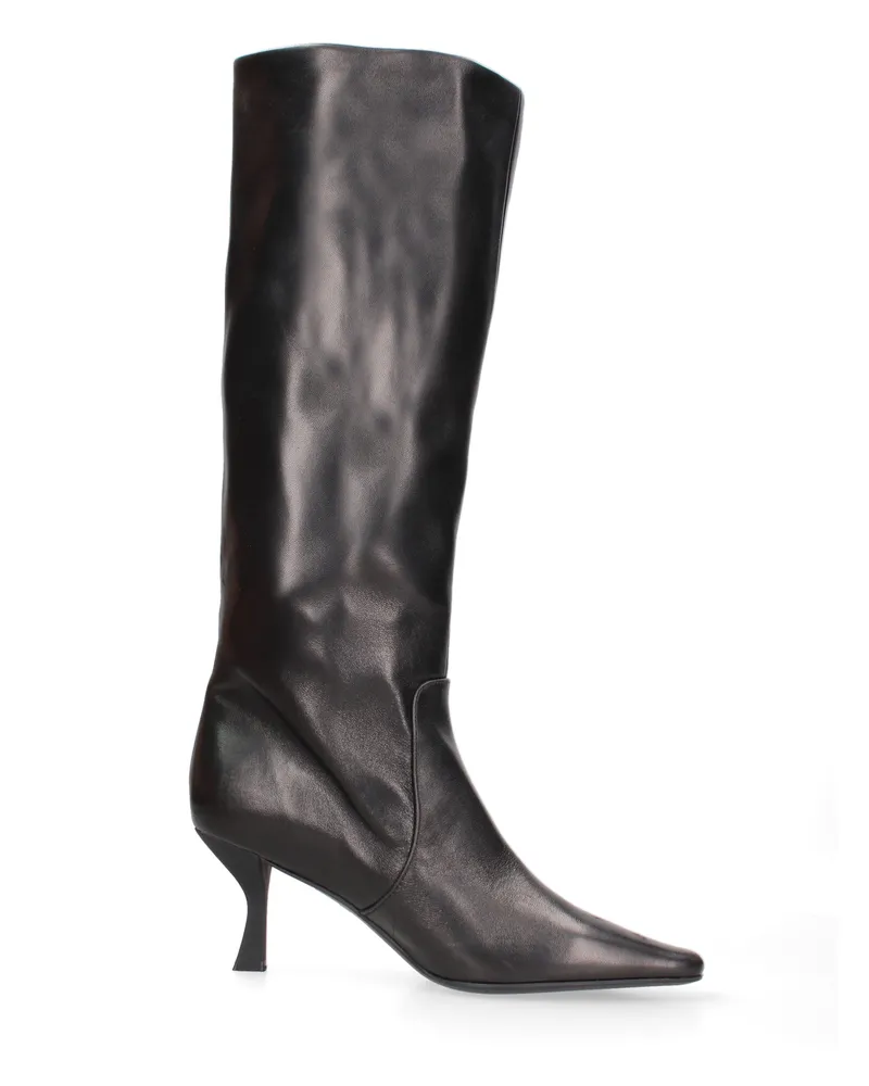 MARC ELLIS Hoher Damenstiefel - Schwarz Schwarz