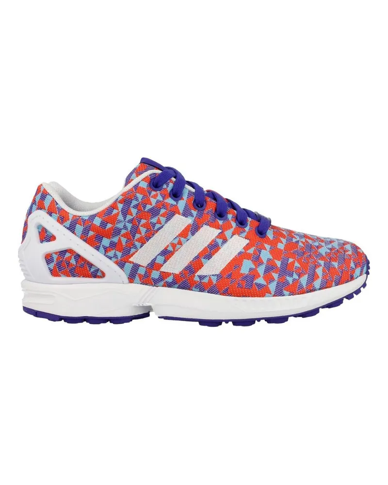 adidas zx flux weave mens mehrfarbige Trainer Mehrfarbig