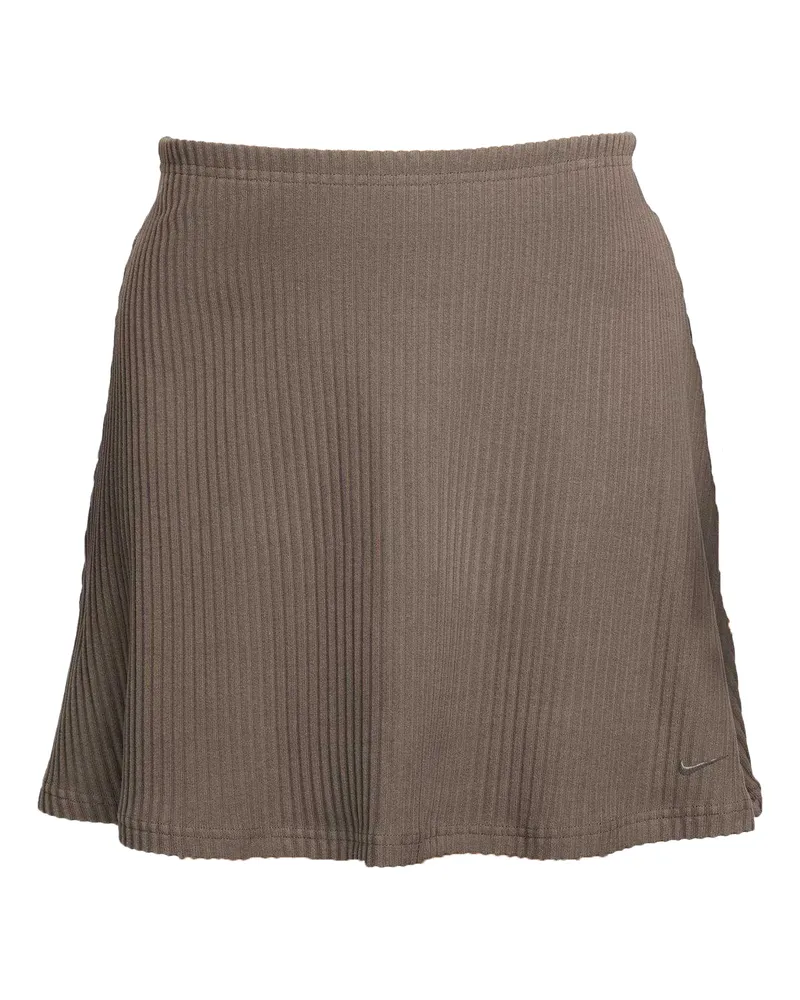 Nike Chill" Minirock für Damen, Jerseyware (Nerz Taupe