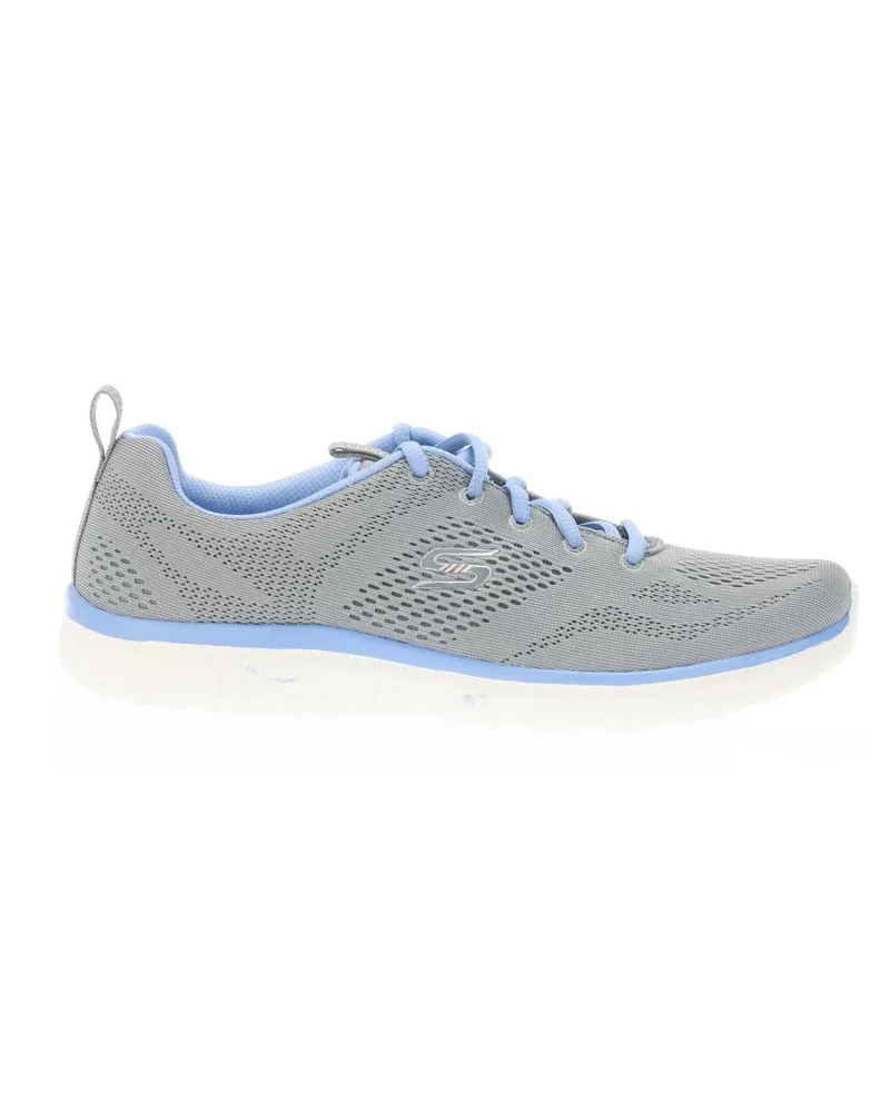 Skechers Virtue Kind Favor" Sneaker für Damen, Netzmaterial, Flach (graublau Grau