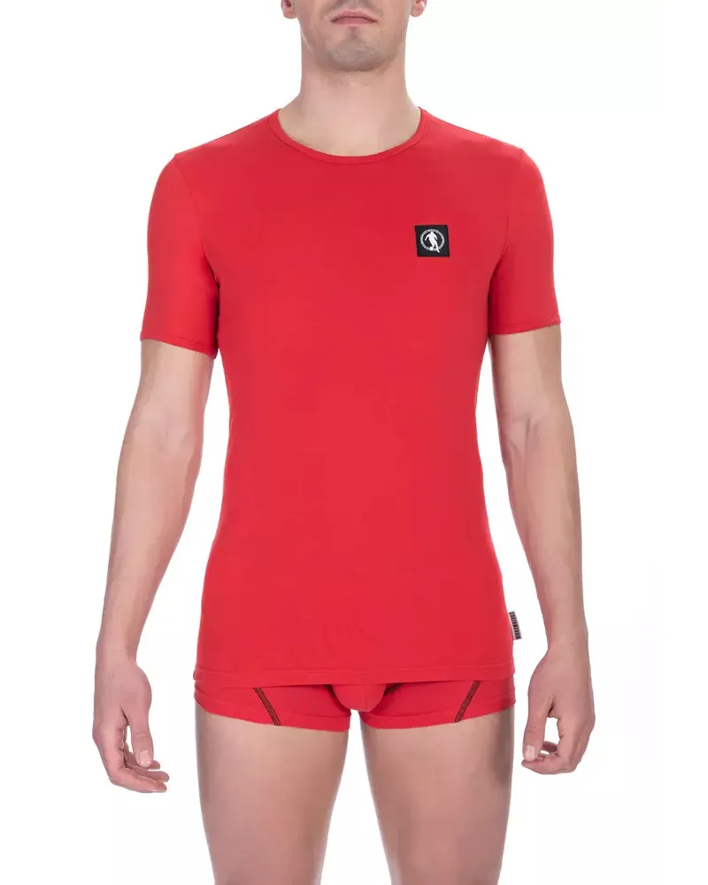 Bikkembergs Unterwäsche T-Shirt Slim Fit Mohnrot