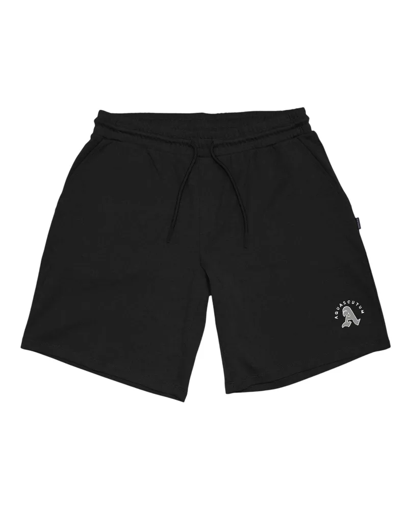 Aquascutum Sweat-Shorts für Herren (Schwarz Schwarz