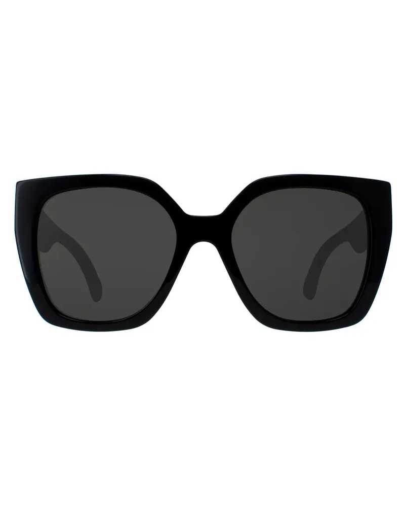 Gucci Square Womens Havanna Schwarz Grau GG1300S Schwarz