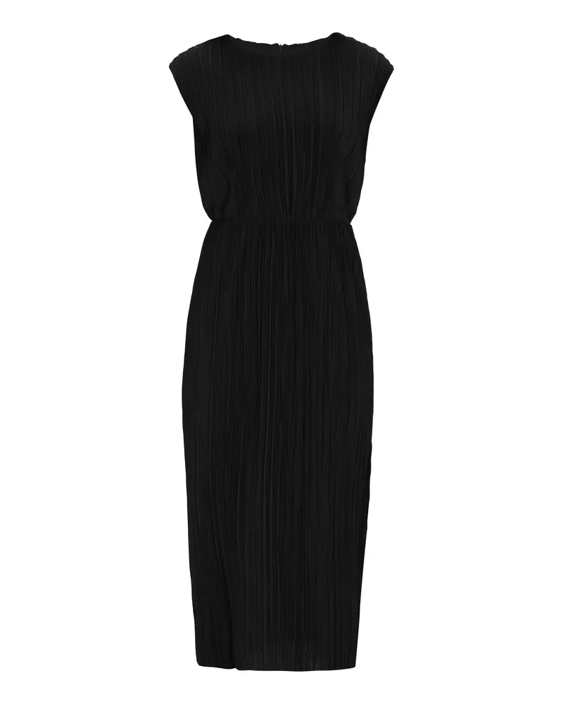 FAINA Kleid Frauen Schwarz Schwarz