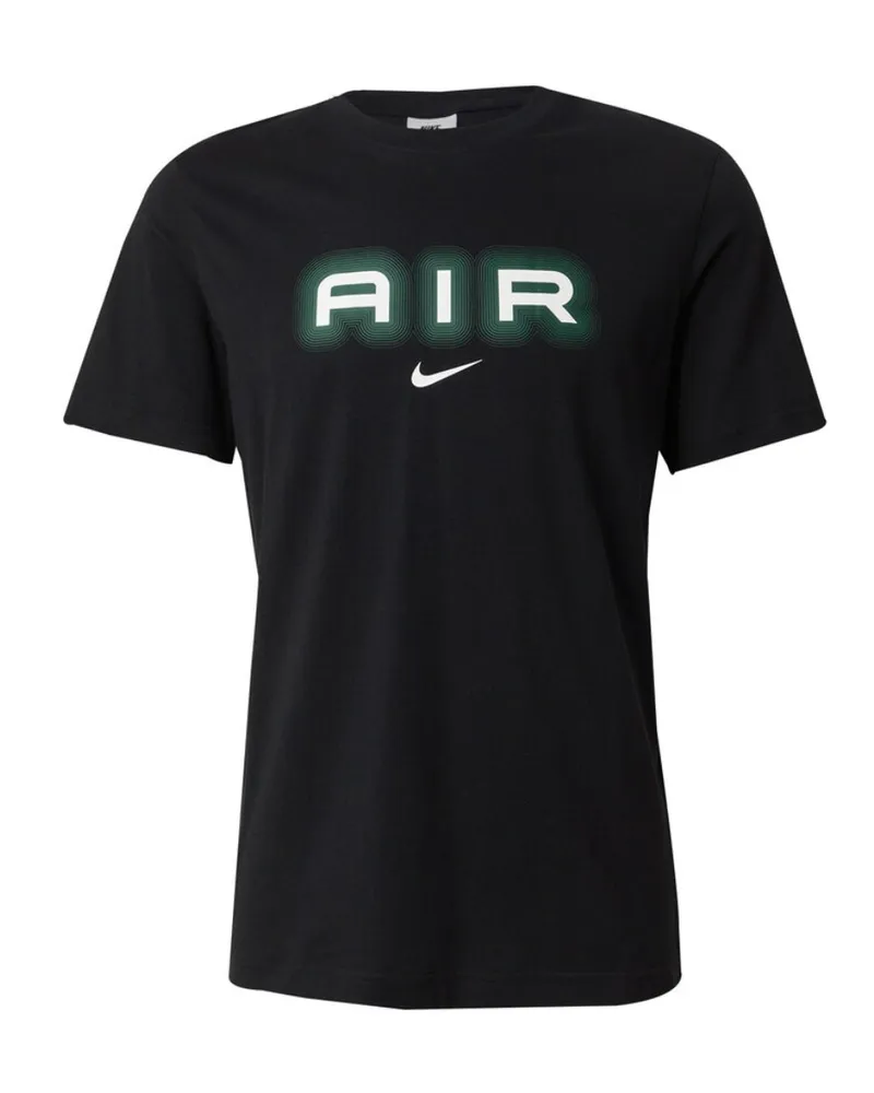 Nike Sportswear Air Grafik-t-shirt, Schwarz Schwarz