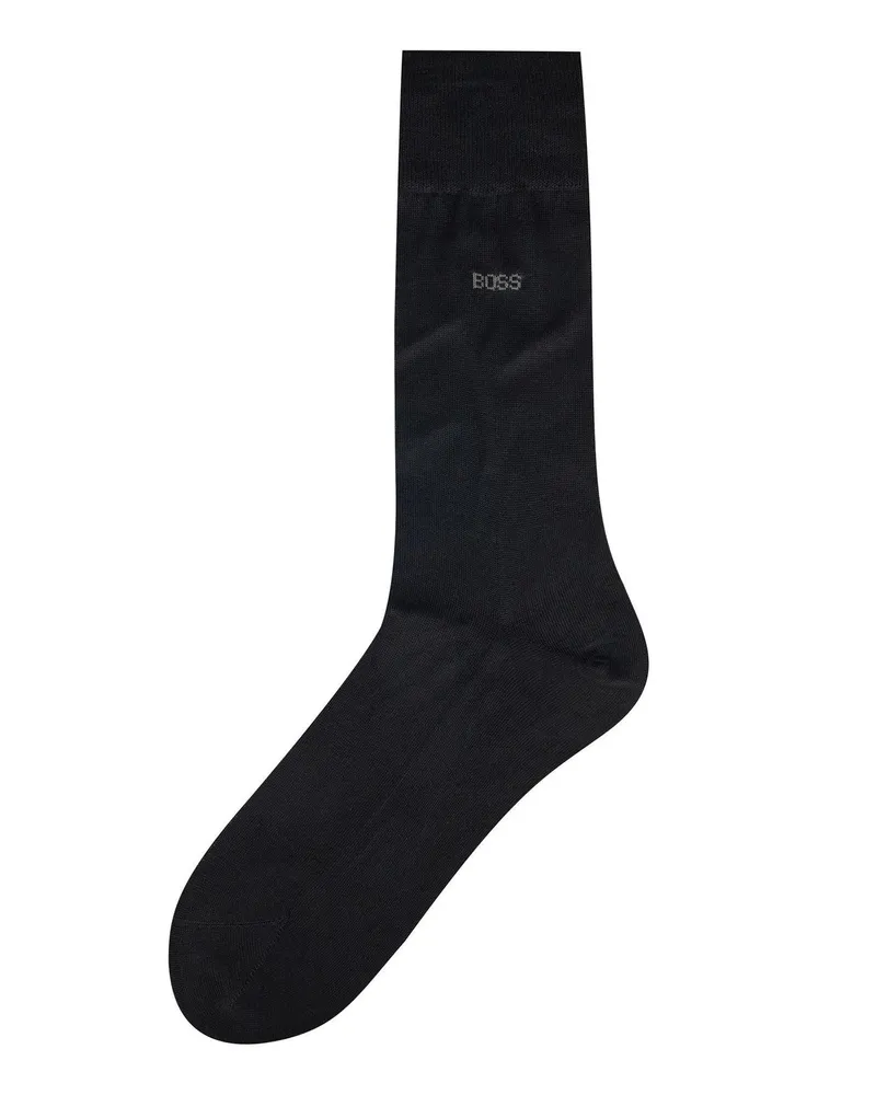 HUGO BOSS Socken für Herren, Leicht (Schwarz Schwarz