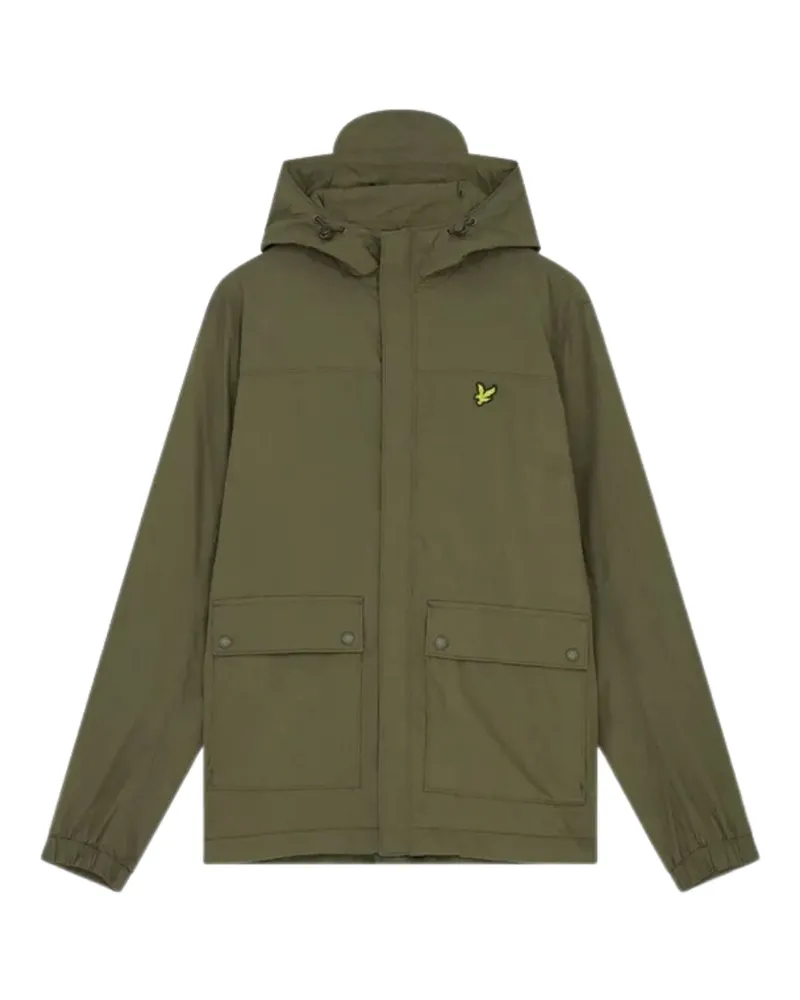 Lyle & Scott Kapuzentasche, grune Jacke Grün