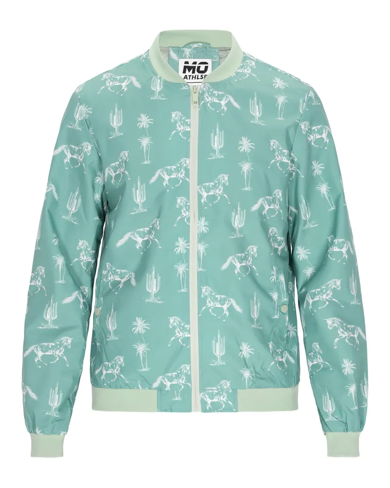 My Mo Jacke Herren Minze Marineblau