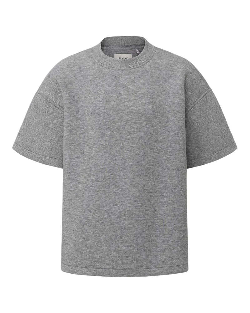 Firetrap T-Shirt für Herren, Scuba-Material, Komfortabel (Grau Grau