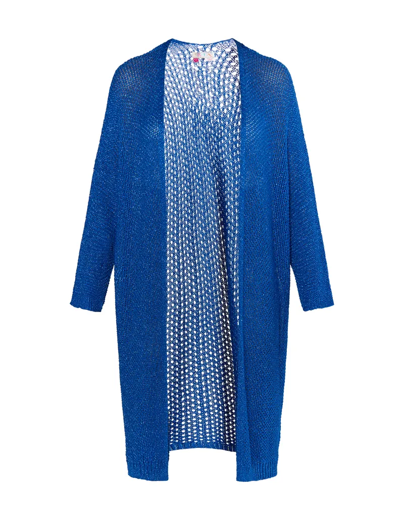 IZIA Strickjacke Damen blau marine Blau