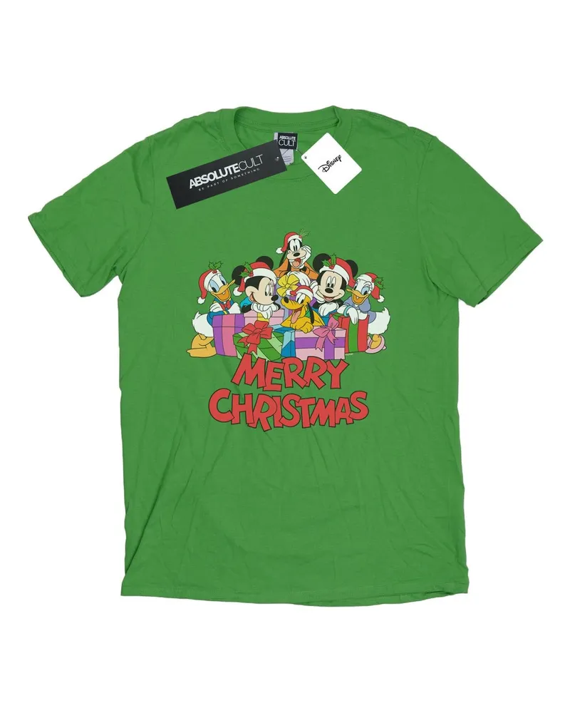 Disney Mickey Mouse and Friends" T-Shirt für Damen (Irisch-Grün Grün