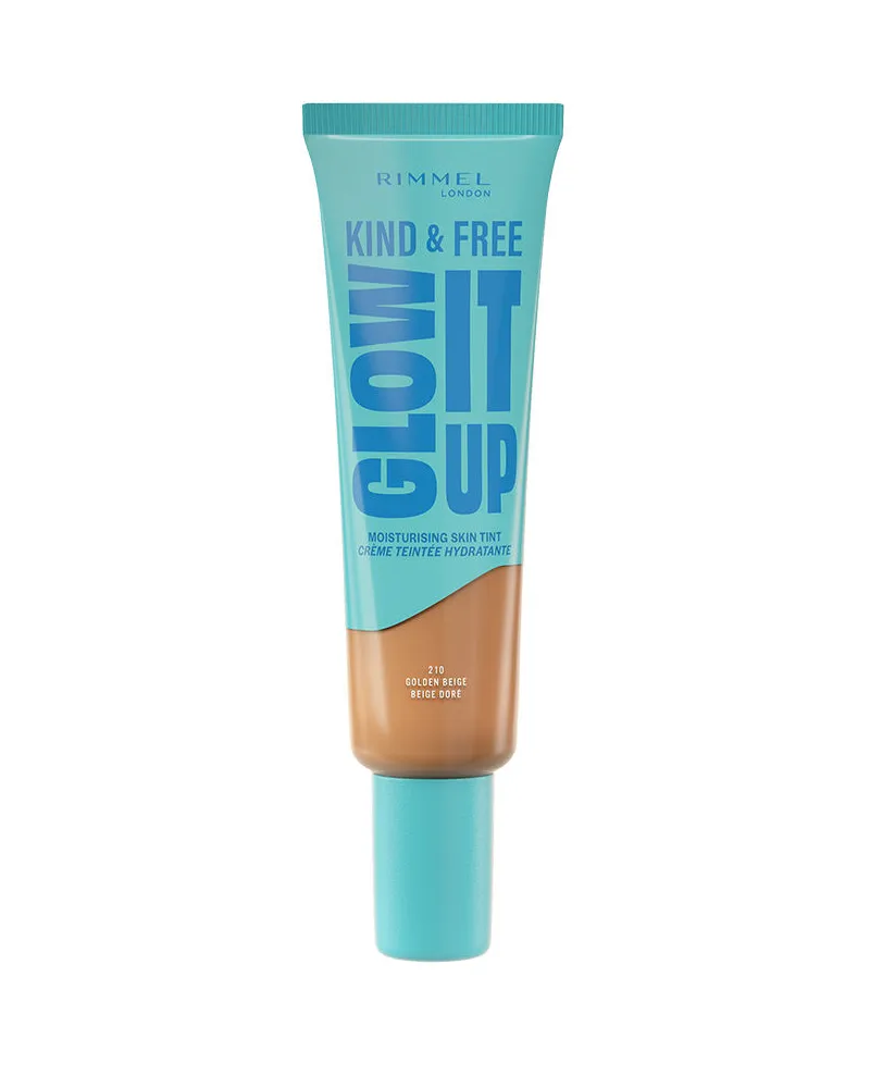 Rimmel London Kind &amp Free Glow It Up Flüssige Grundierung #210-golden Beige 30 ml 