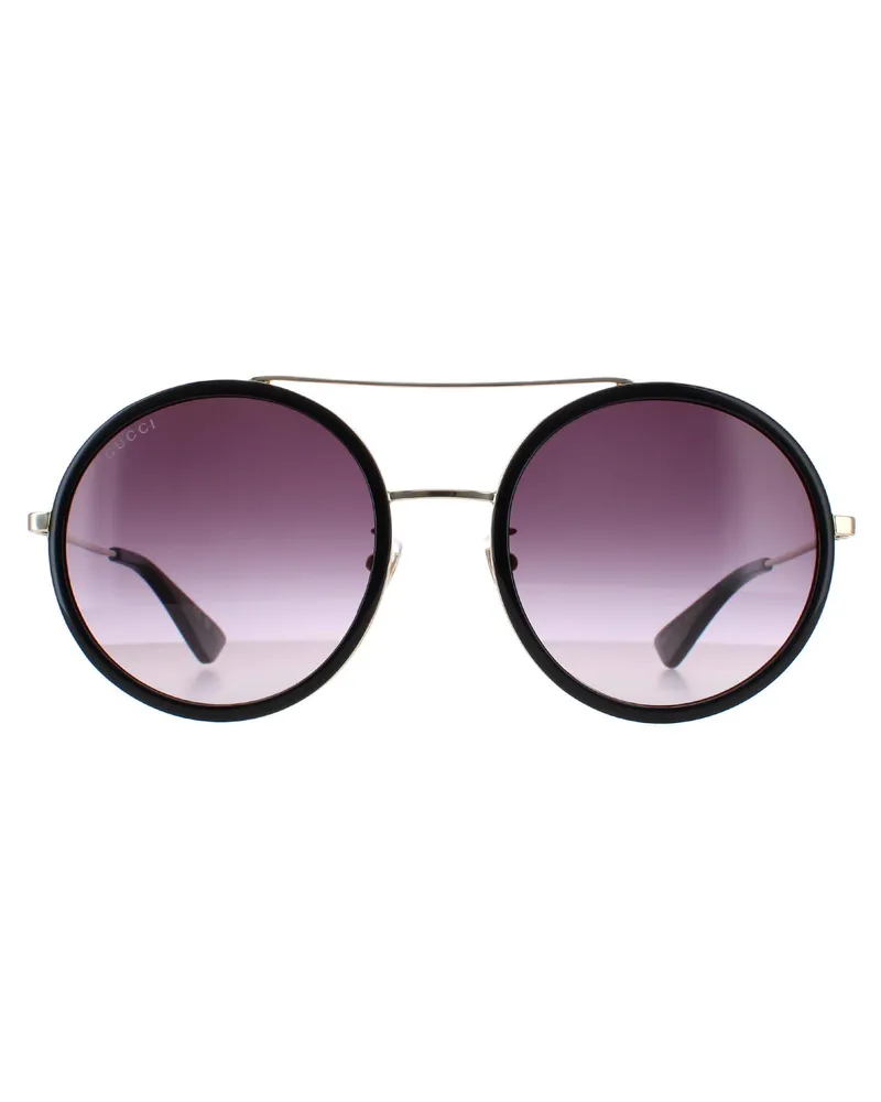 Gucci Lunettes De Soleil  GG0061S 001 Dégradé Gris Noir Noir Schwarz