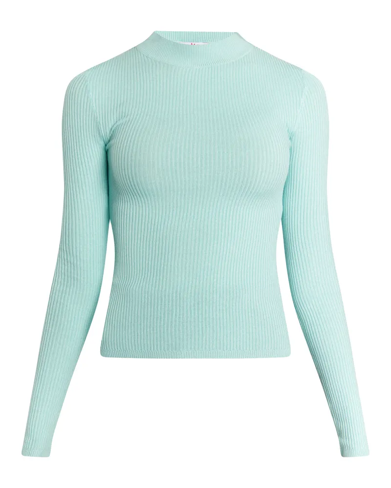 My Mo Strickpullover Damen Lagune Minze Türkis