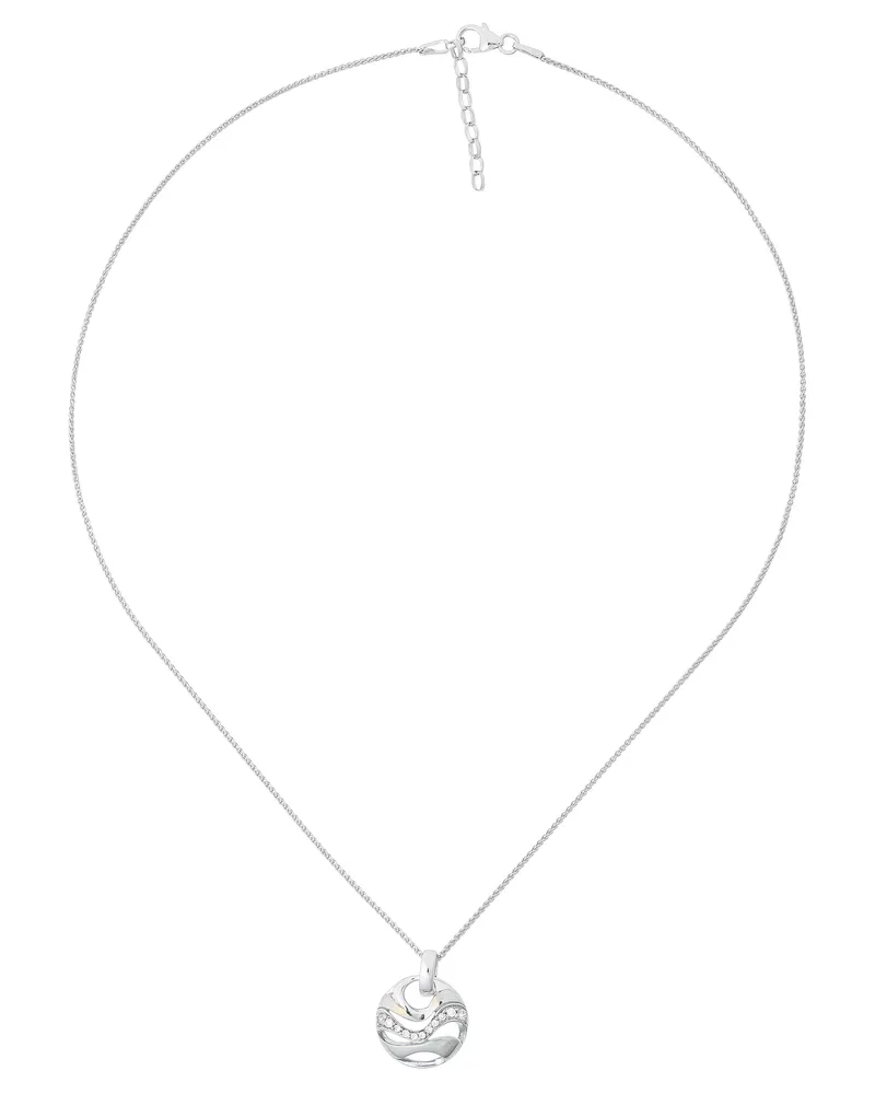 Orphelia Elvina' Damenkette mit Anhänger aus 925er Sterlingsilber – Silber ZH-7085 Silber