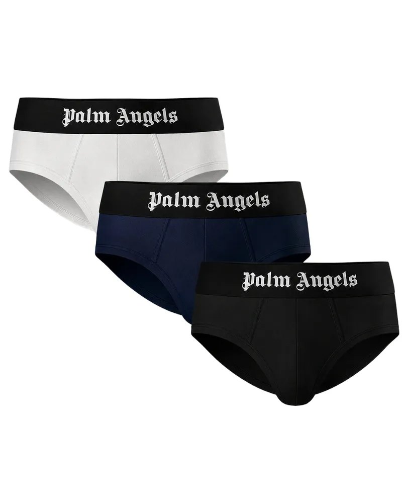 Palm Angels Herren-Slips in Weiß (Mehrfachpack Weiß