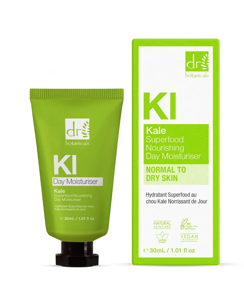 Dr Botanicals Dr. Botanicals Grünkohl-Superfood-Tagescreme, nährend und Anti-Aging, 30 ml 