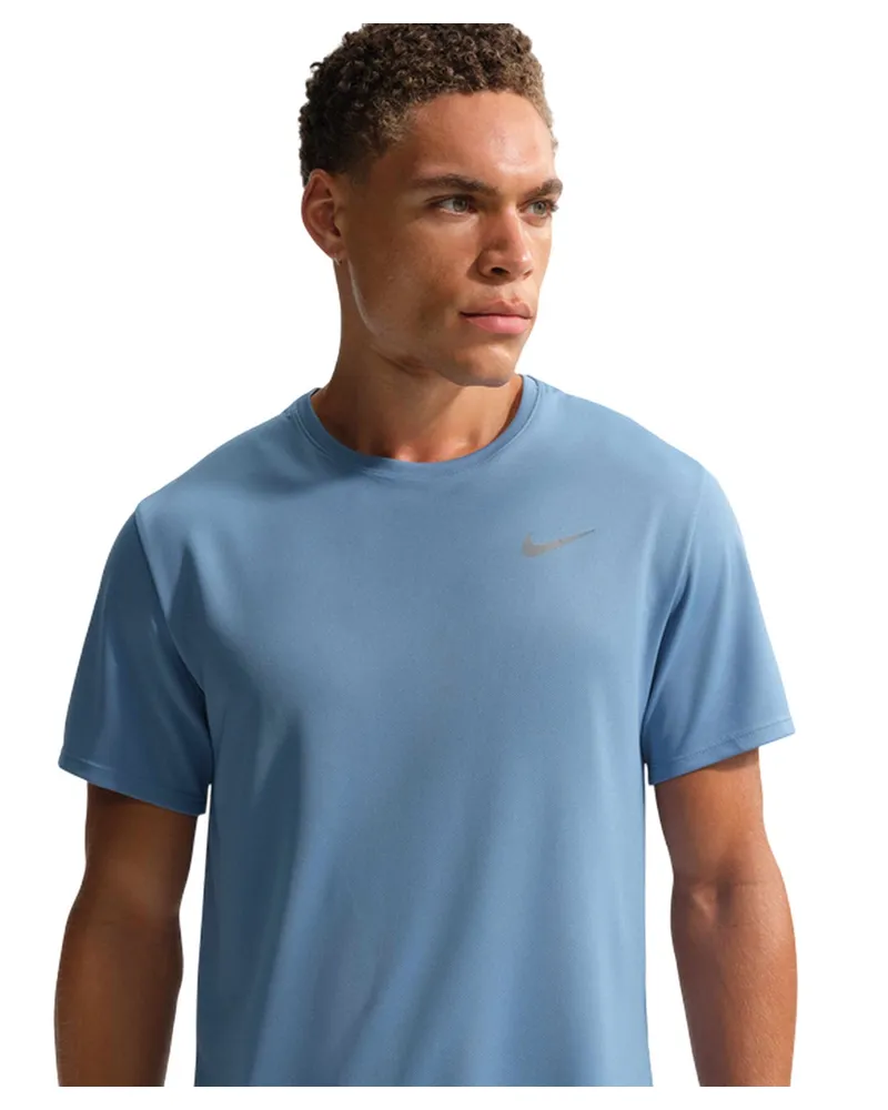 Nike Miler" T-Shirt für Herren, Reflektierende Details (Blau Blau