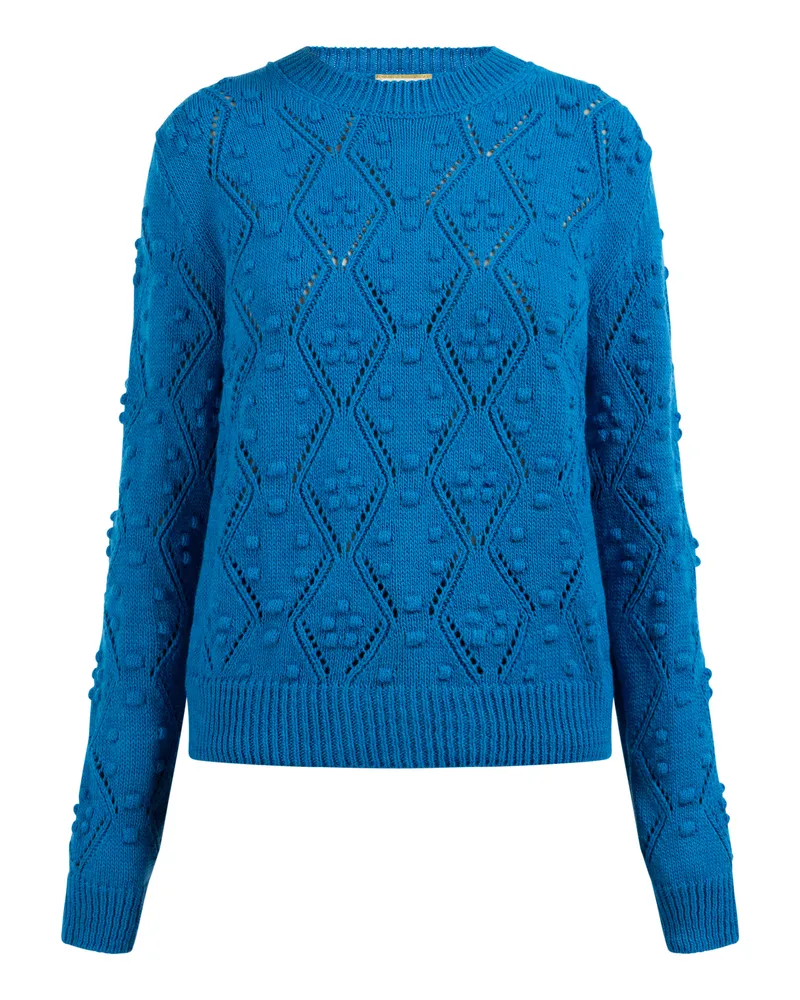 My Mo Strickpullover Damen KÖNIGSBLAU Blau