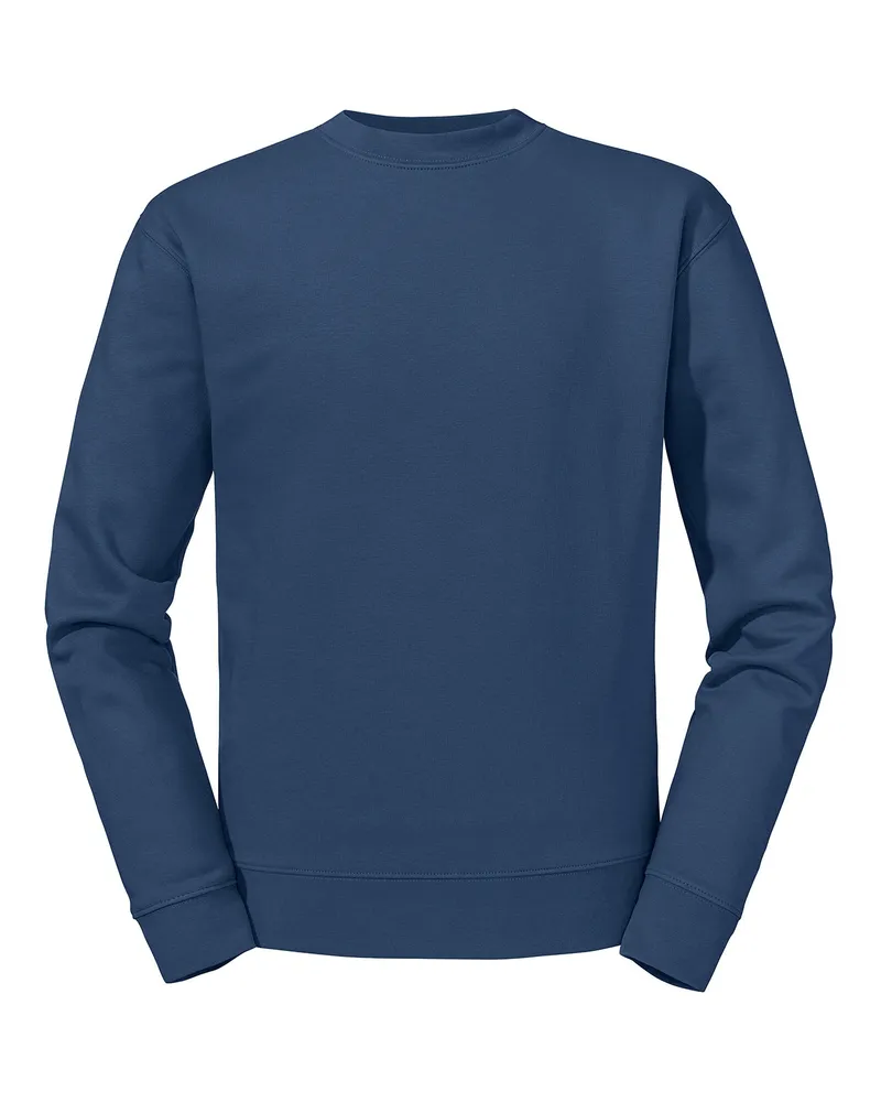 Russell Athletic Russell - Sweatshirt für Herren angesetzte Ärmel (Indigoblau Lila