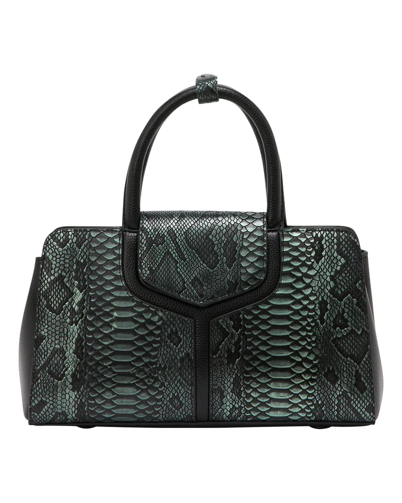 FAINA Handtasche Handtasche Frauen Grün Schwarz Dunkelgrün