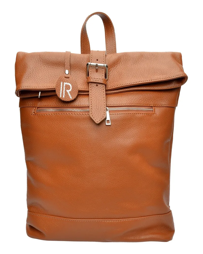 Isabella Rhea Braun Rindsledertasche Braun
