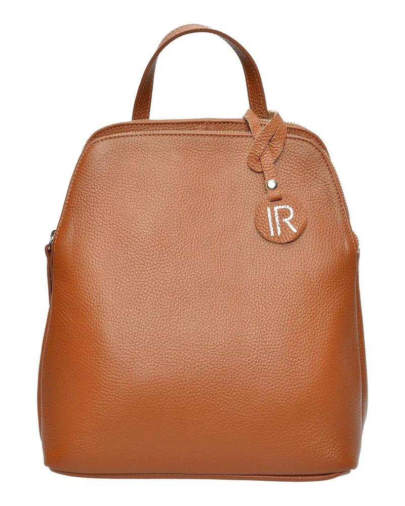 Isabella Rhea Braun Rindsledertasche Braun