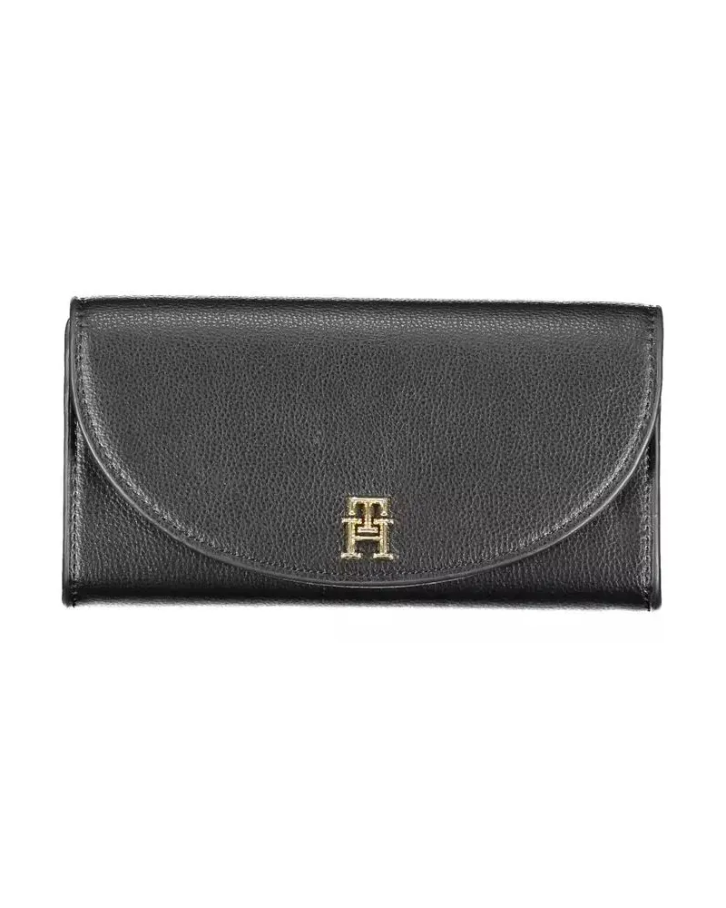 Tommy Hilfiger Julia Halbmond-Geldbörse - Schwarz Schwarz