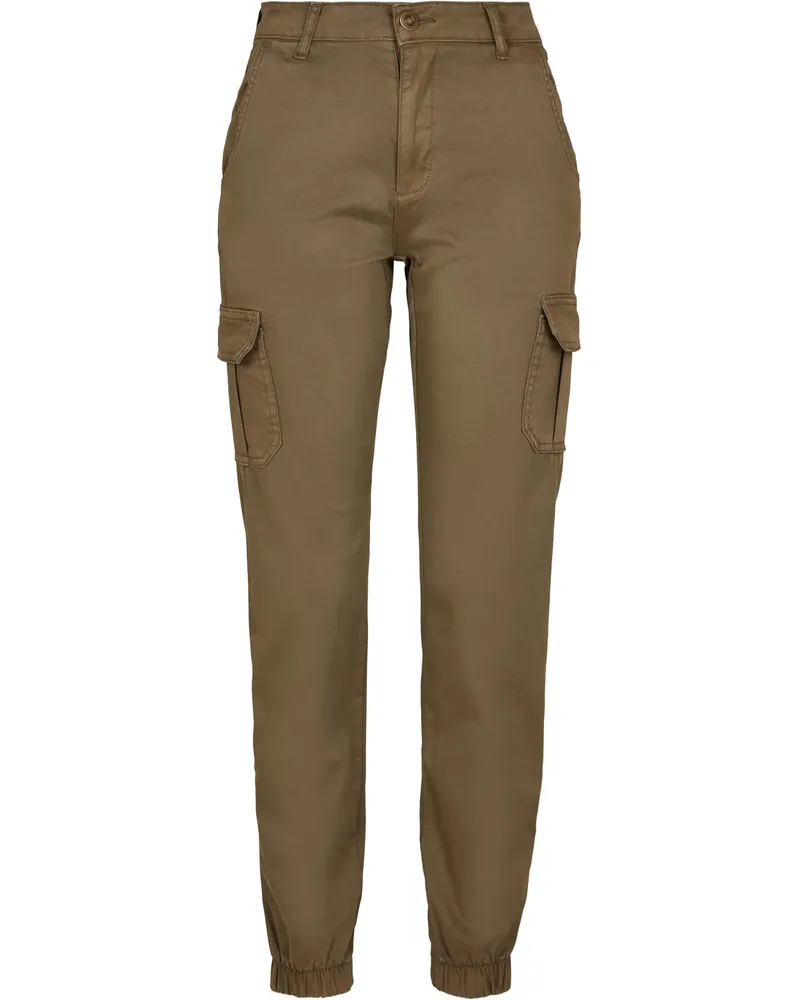 Urban Classics Cargo-Hose für Damen (Oliv Oliv