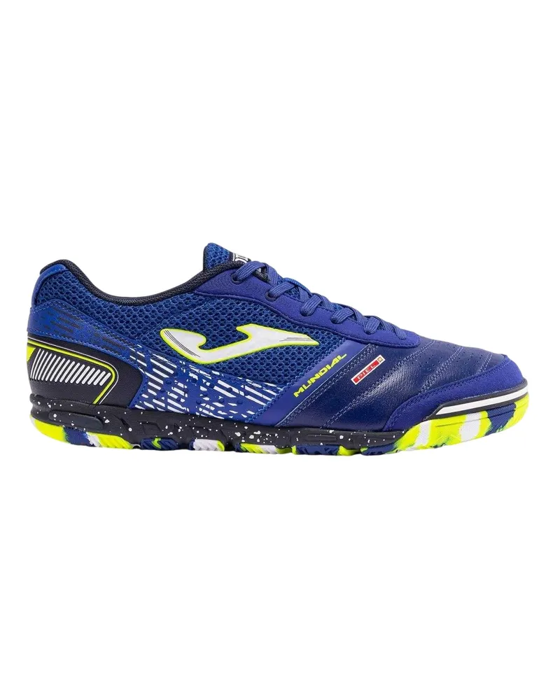 Joma Mundial" Hallenfußball-Trainingsschuhe für Herren, Leder (Königsblau Blau
