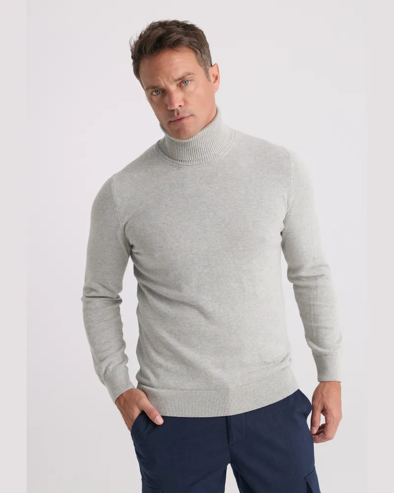Felix Hardy Pullover Rollkragenpullover Grau
