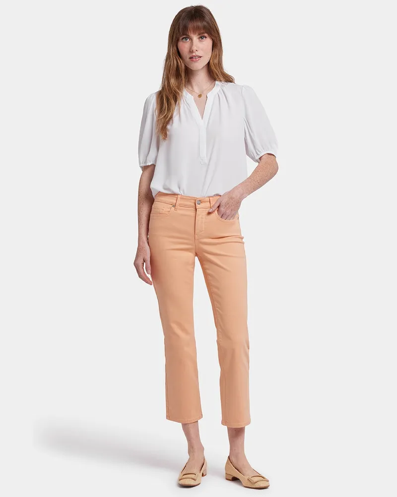 NYDJ not your daughter's Jeans  Marilyn gerade Ankle-Jeans - Pfirsich Pfirsich