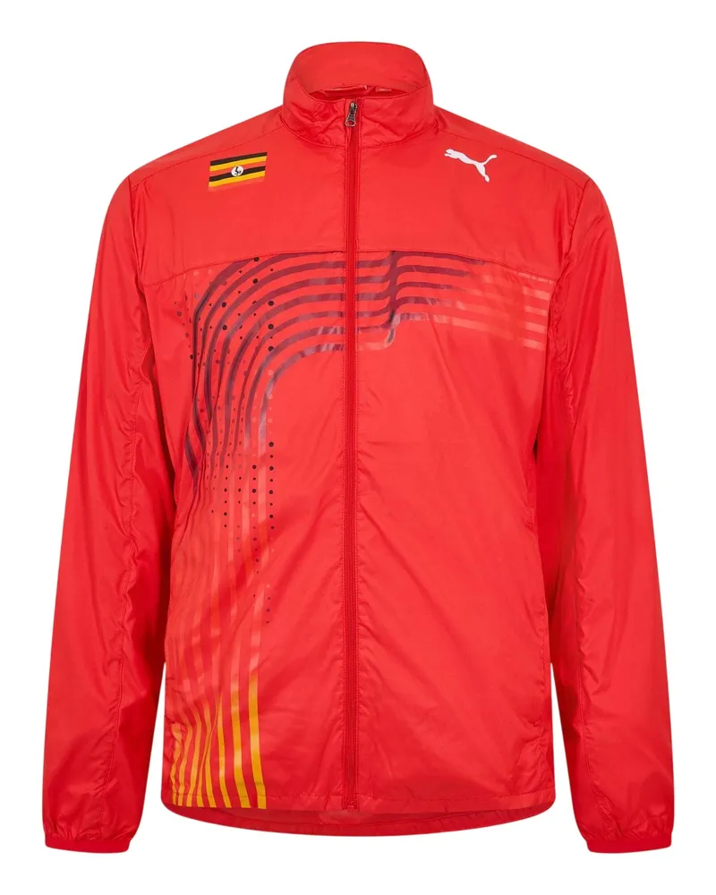 Puma Trainingsjacke für Herren, Aufwärmen (Rot Rot